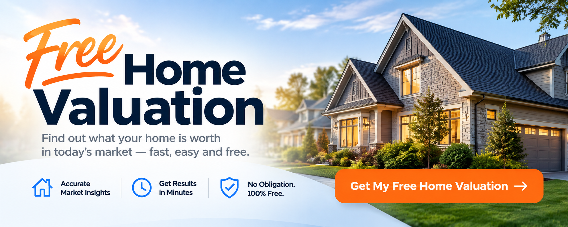 Free Home Valuation - Find Out What Your Home Is Worth